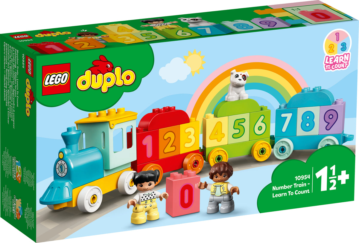 LEGO DUPLO 10954 Skaičių traukinys – mokomės skaičiuoti