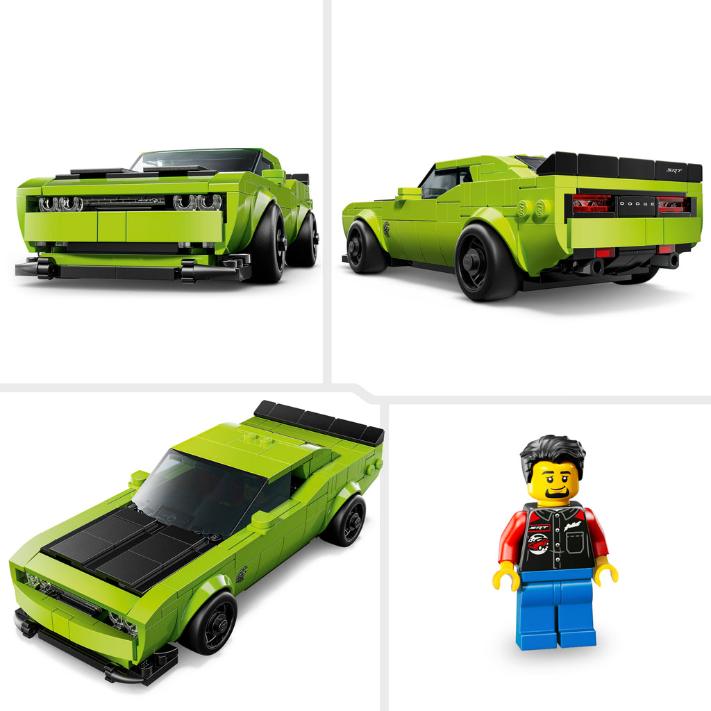 LEGO Speed Champions 77237 Dodge Challenger SRT Hellcat sportinis automobilis