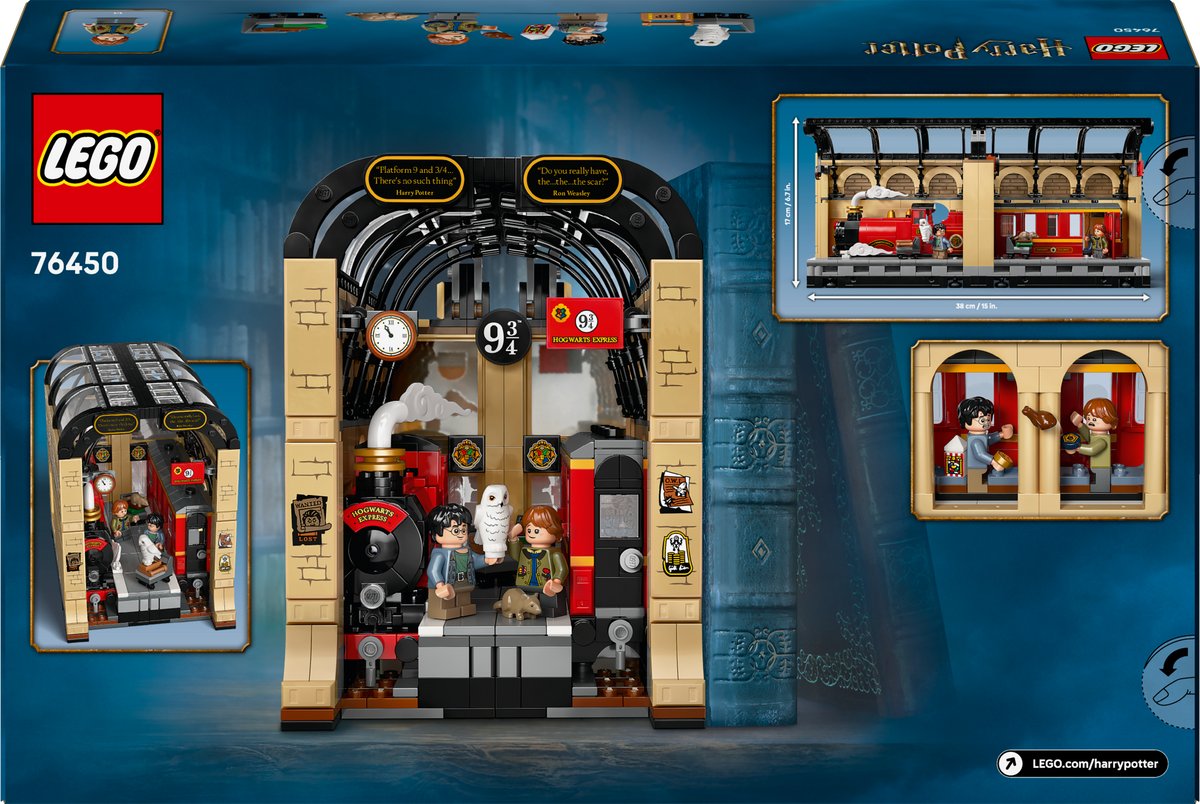 LEGO Harry Potter 76450 Knygų lentynos intarpas: Hogvartso ekspresas