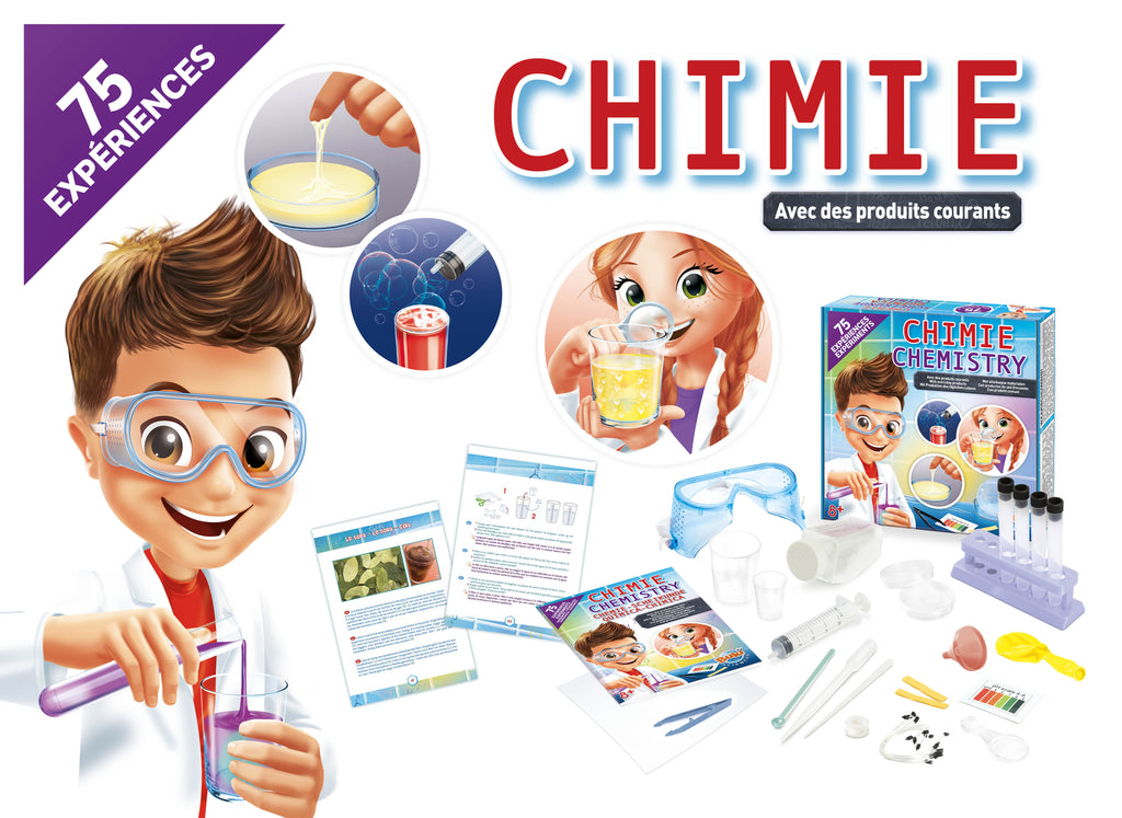 Buki chemijos laboratorija – 75 eksperimentai
