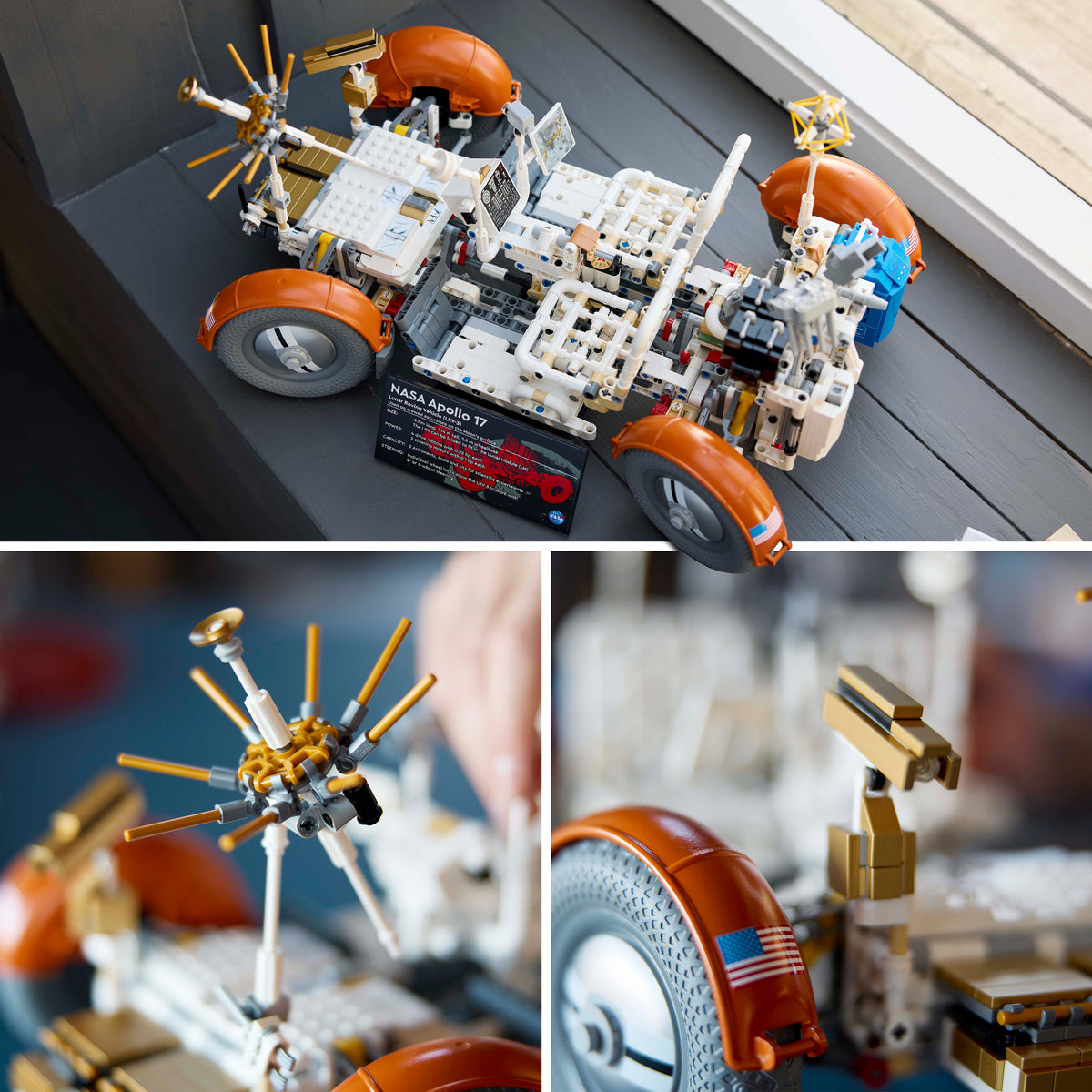 LEGO Technic 42182 NASA Apollo Mėnulio visureigis LRV
