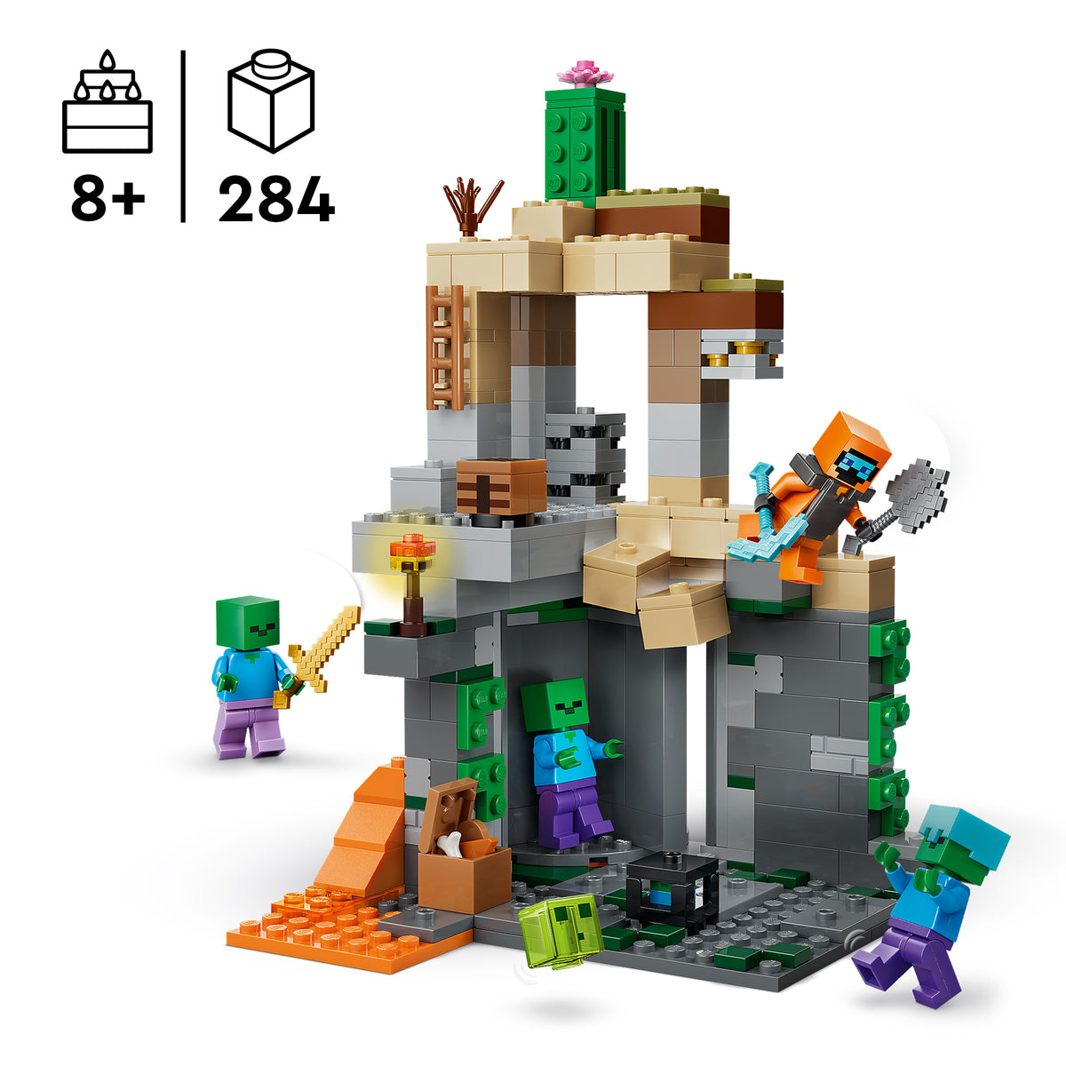 LEGO Minecraft 21587 Zombių požemis
