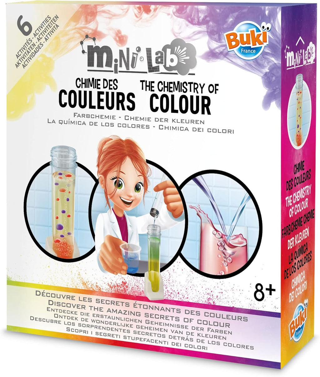 Buki Mini Lab spalvų chemija
