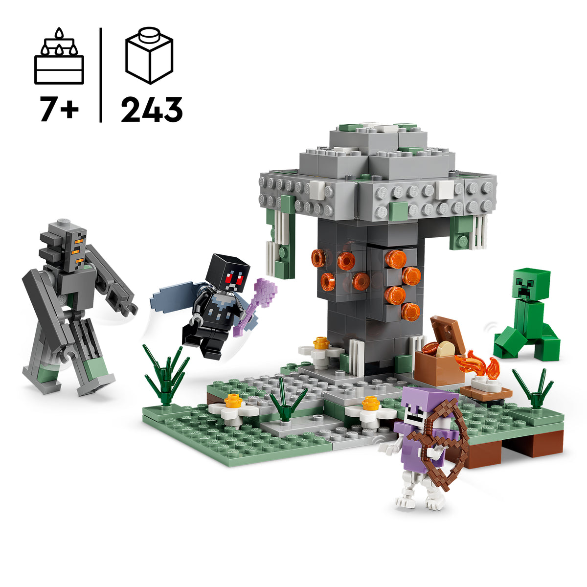 LEGO Minecraft 21586 Blyškusis sodas