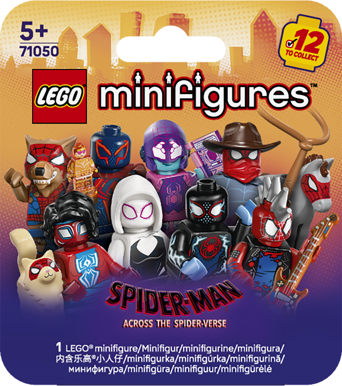 LEGO Minifigures 71050 Marvel Žmogus-voras: Kitoje voratinklio pusėje (staigmenų dėžutė)