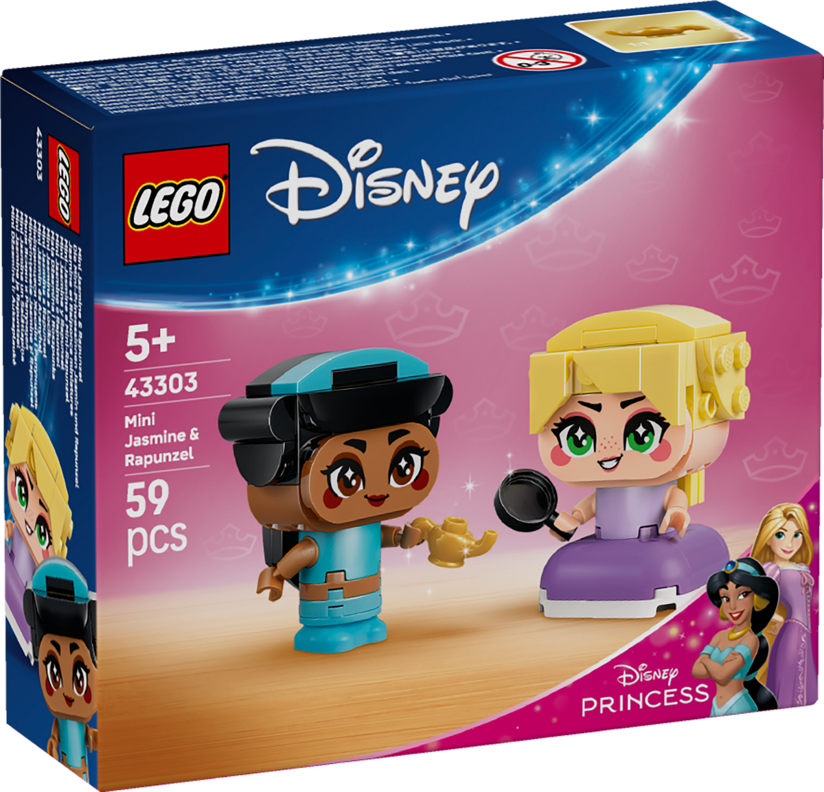 LEGO Disney 43303 Mini Jazmina ir Auksaplaukė