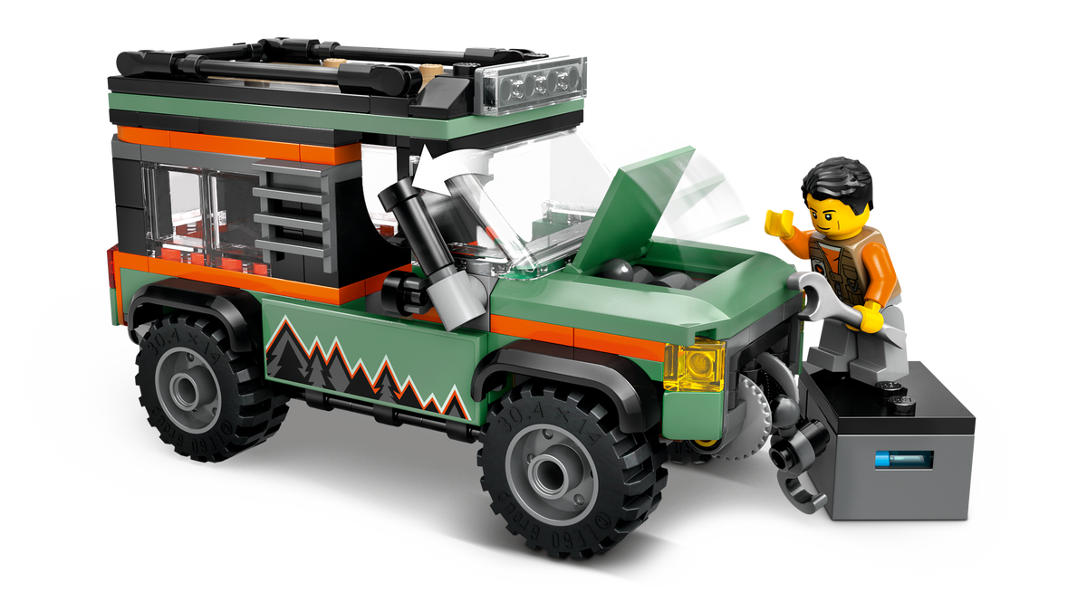 LEGO City 60447 Bekelės 4x4 kalnų visureigis