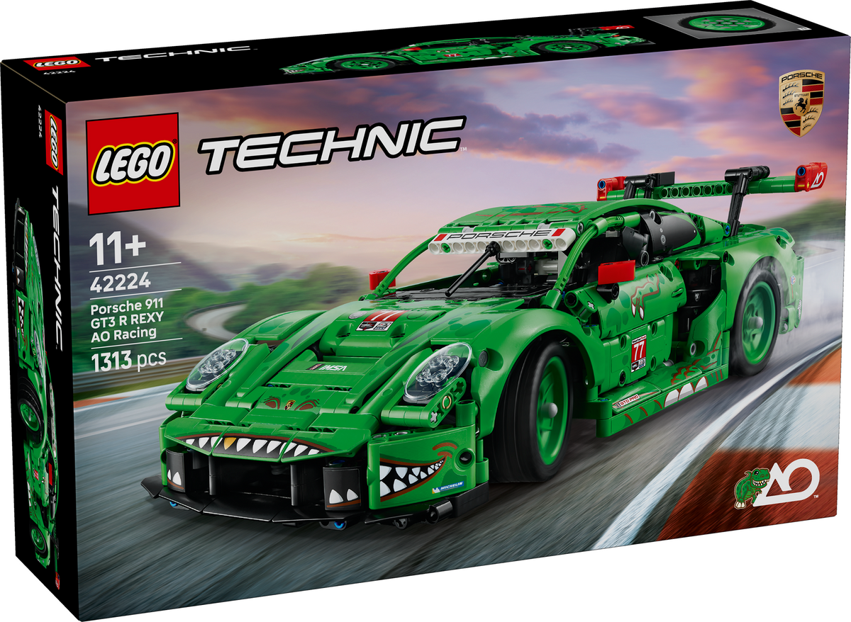 LEGO Technic 42224 Porsche 911 GT3 R REXY AO lenktyninis automobilis