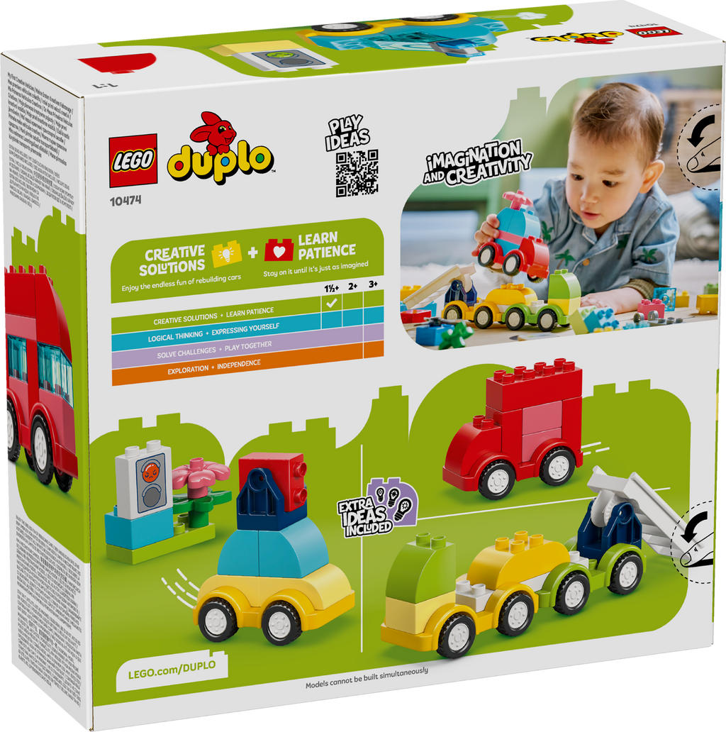 LEGO DUPLO 10474 Kūrybinės transporto priemonės