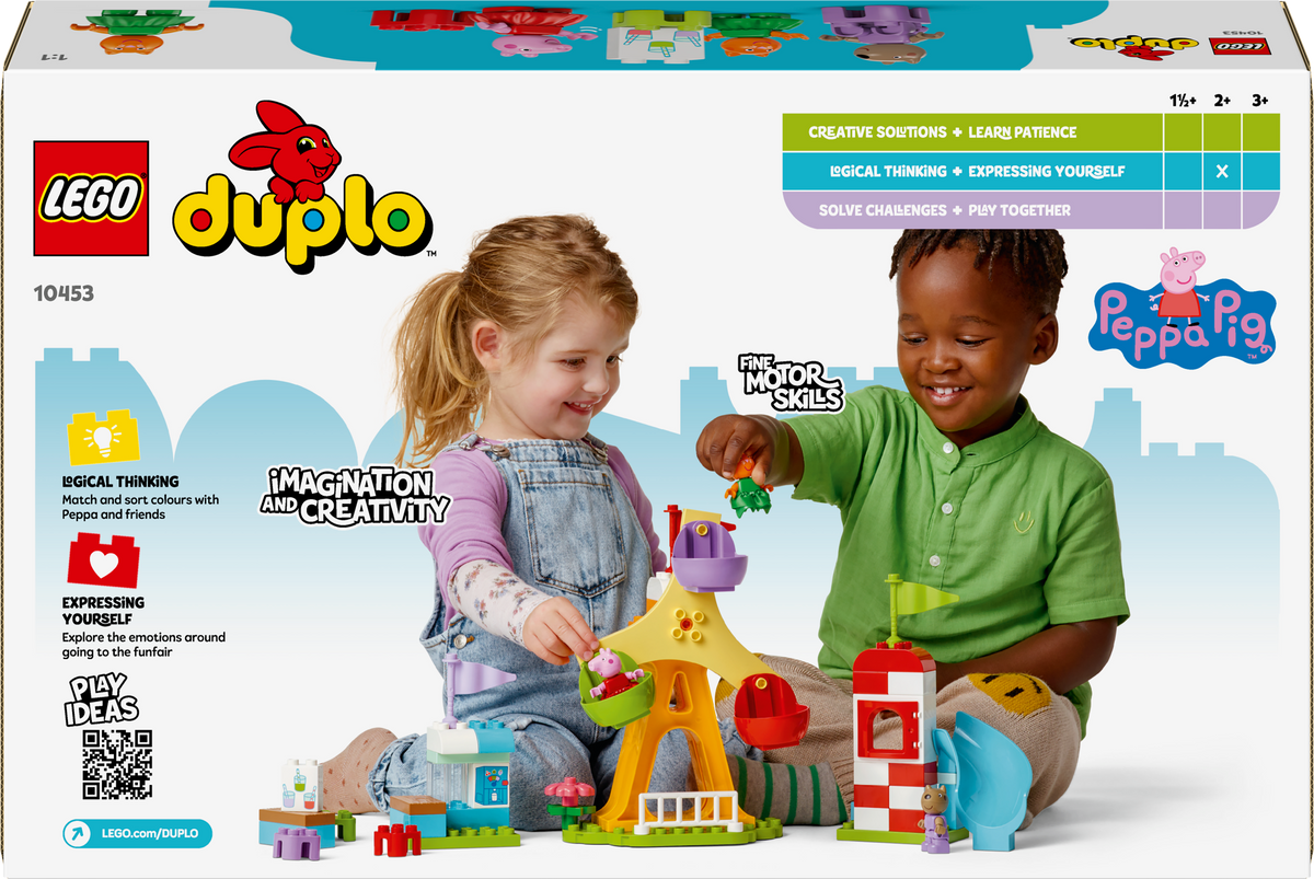 LEGO DUPLO 10453 Kiaulytės Pepos atrakcionų parkas