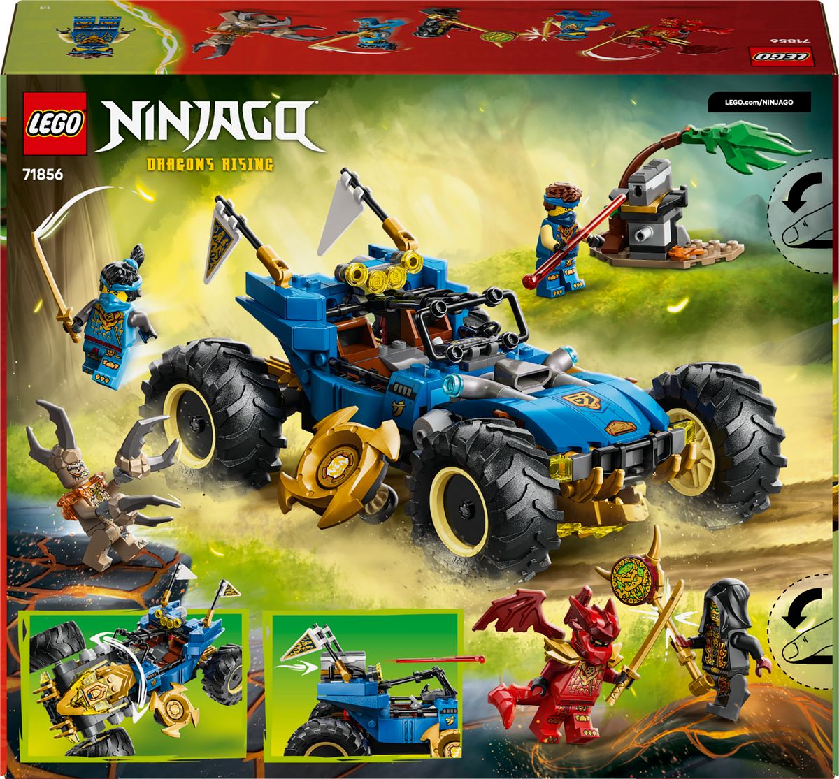 LEGO NINJAGO 71856 Jay transformuojamas automobilis