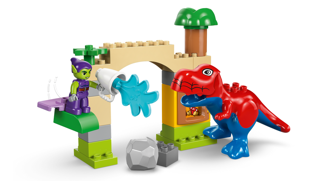 LEGO DUPLO 10463 Dinozauras Spidey-Rex prieš Žaliąjį Gobliną