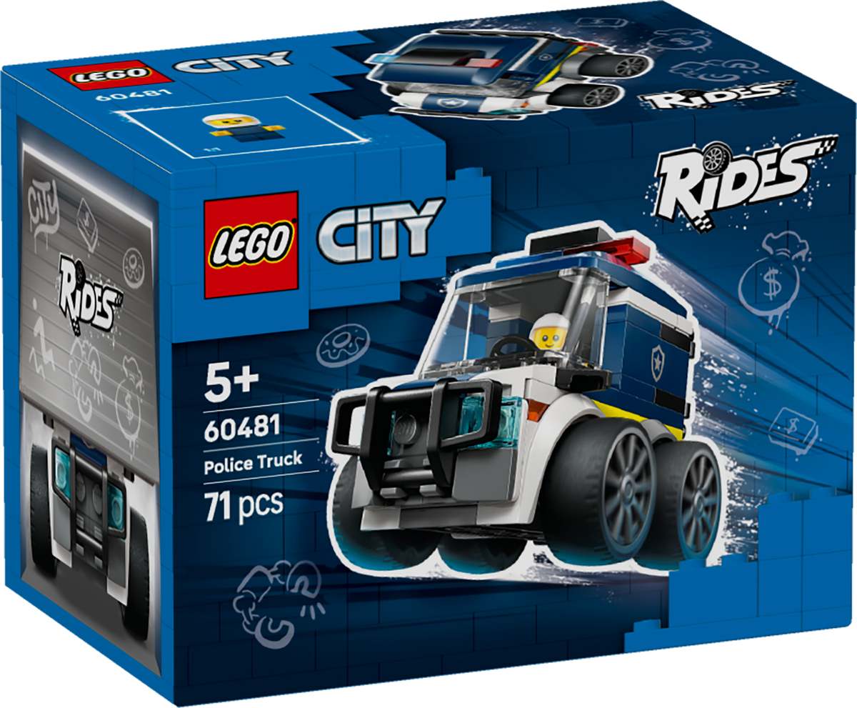 LEGO City 60481 Policijos sunkvežimis