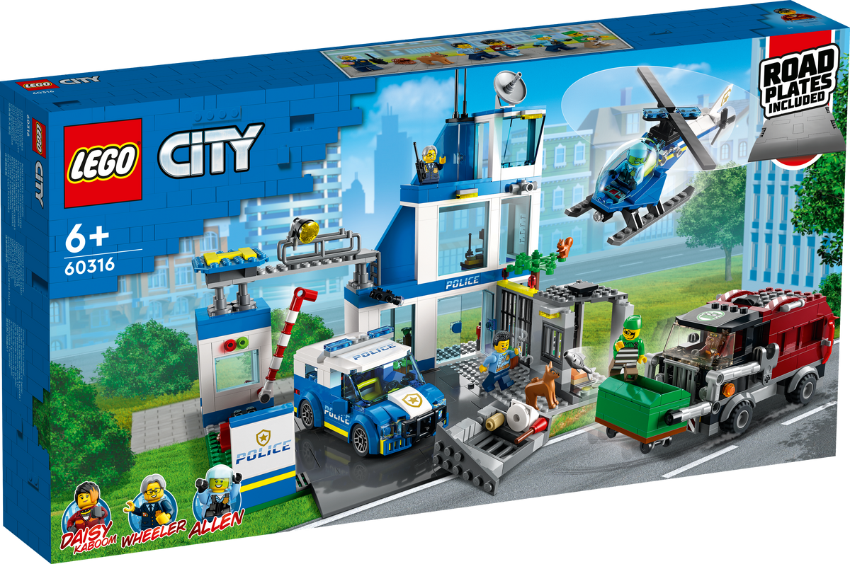 LEGO City 60316 Policijos nuovada