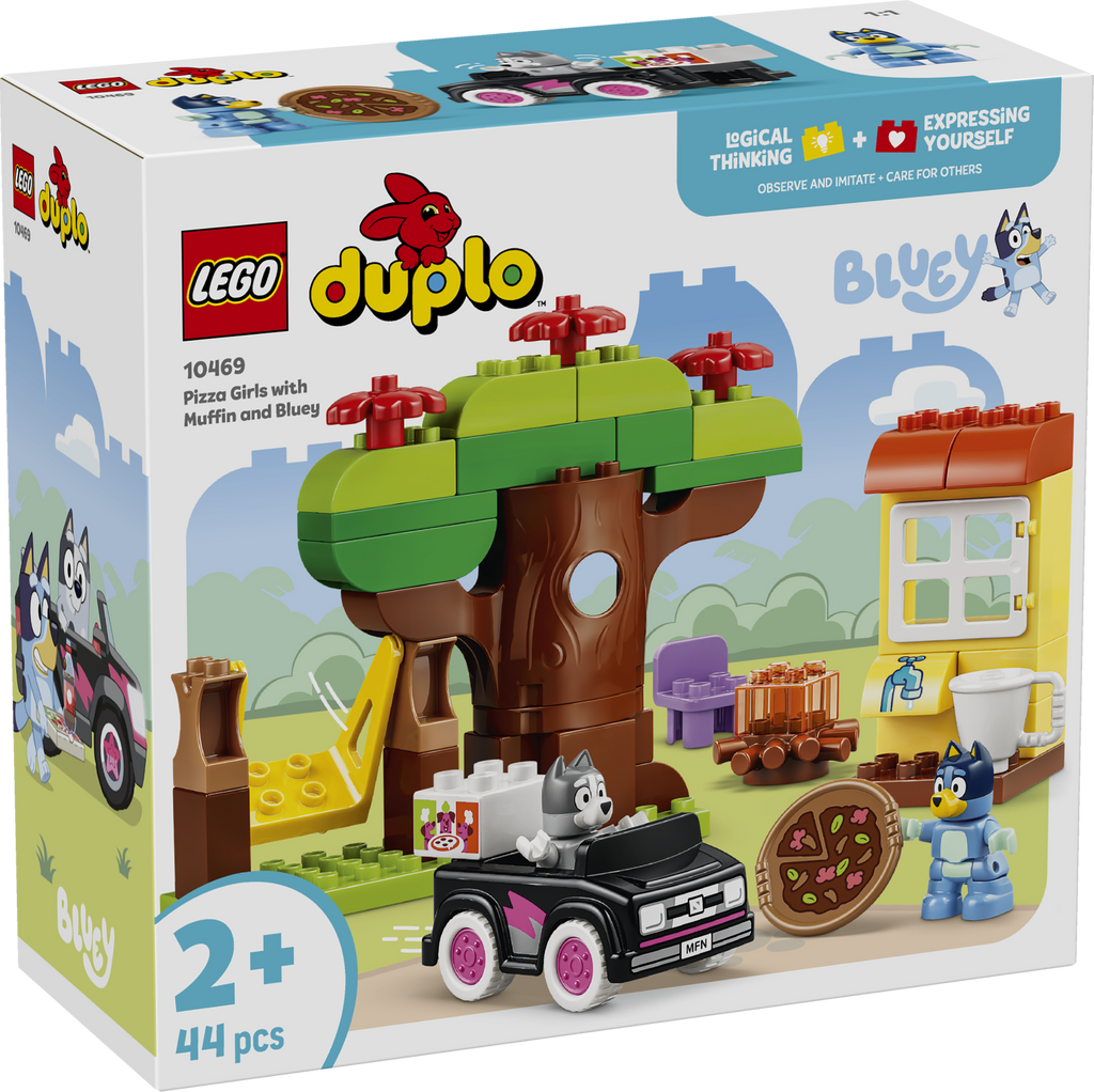 LEGO DUPLO 10469 Bluey picos mergaitės su Muffin ir Bluey