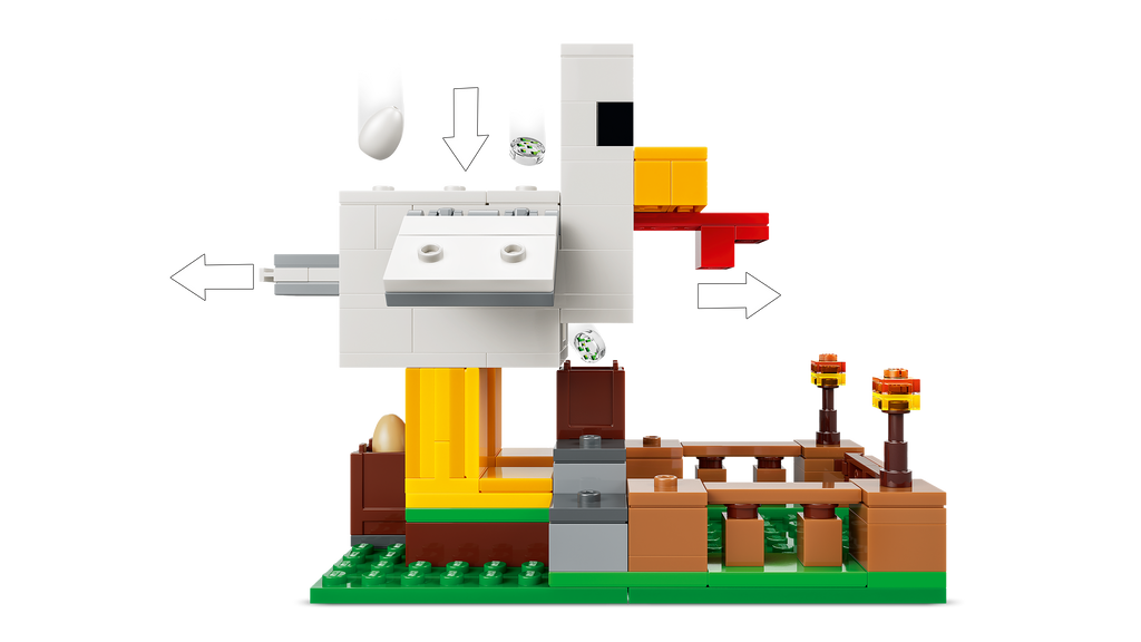 LEGO Minecraft 21585 Vištų ūkis
