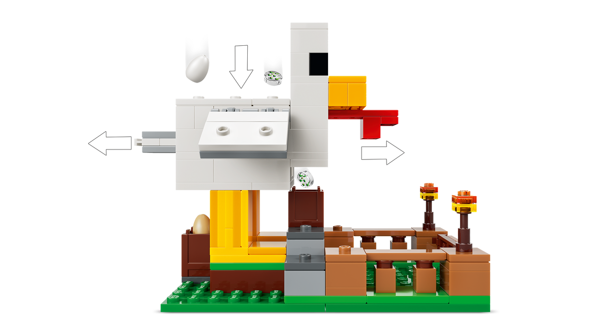 LEGO Minecraft 21585 Vištų ūkis