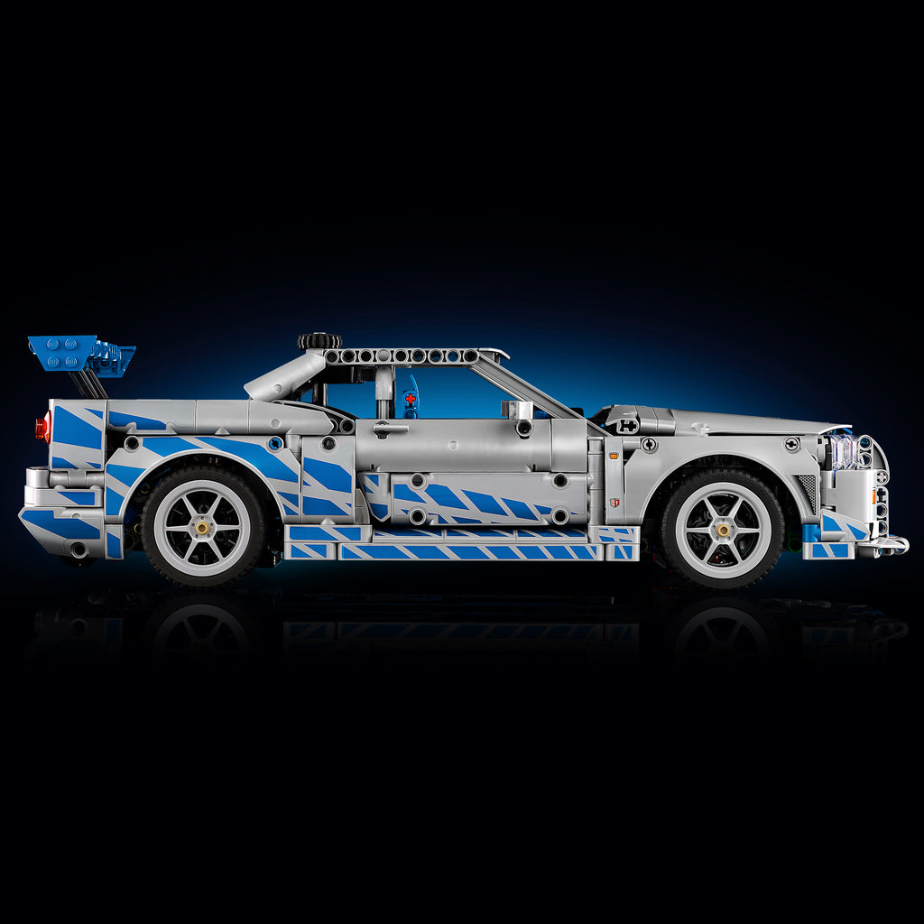 LEGO Technic 42210 Dvigubai greiti, dvigubai įsiutę: Nissan Skyline GT-R (R34)