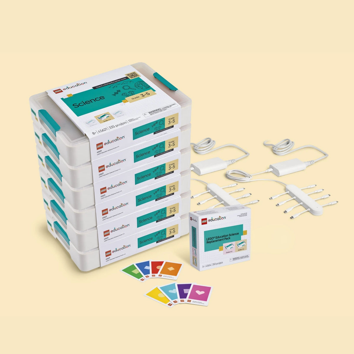 LEGO Education Science 5009020 klasės komplektas, 6 rinkiniai (Year 4–6)