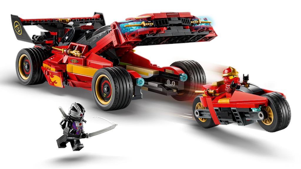 LEGO NINJAGO 71867 Nindzių automobilis X-1 – 15-mečio leidimas