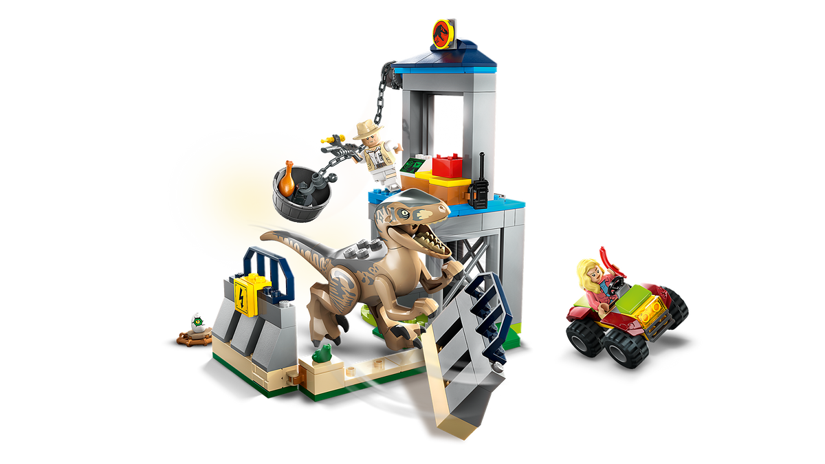 LEGO Jurassic World 76957 Velociraptoriaus pabėgimas