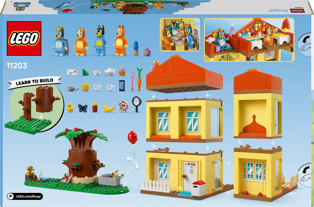 LEGO Bluey 11203 Blujės šeimos namas