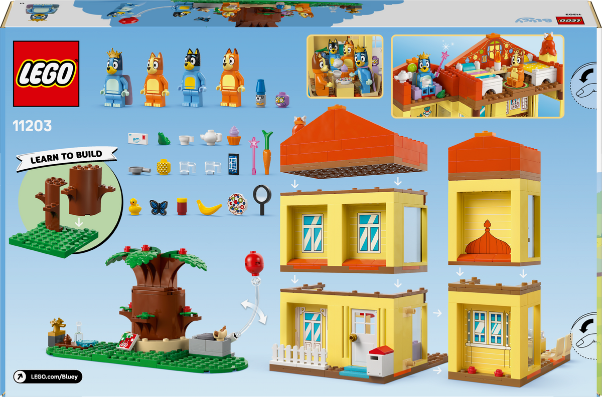LEGO Bluey 11203 Blujės šeimos namas