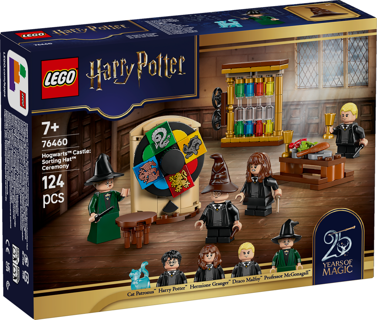 LEGO Harry Potter 76460 Hogvartso pilis: paskirstymo ceremonija