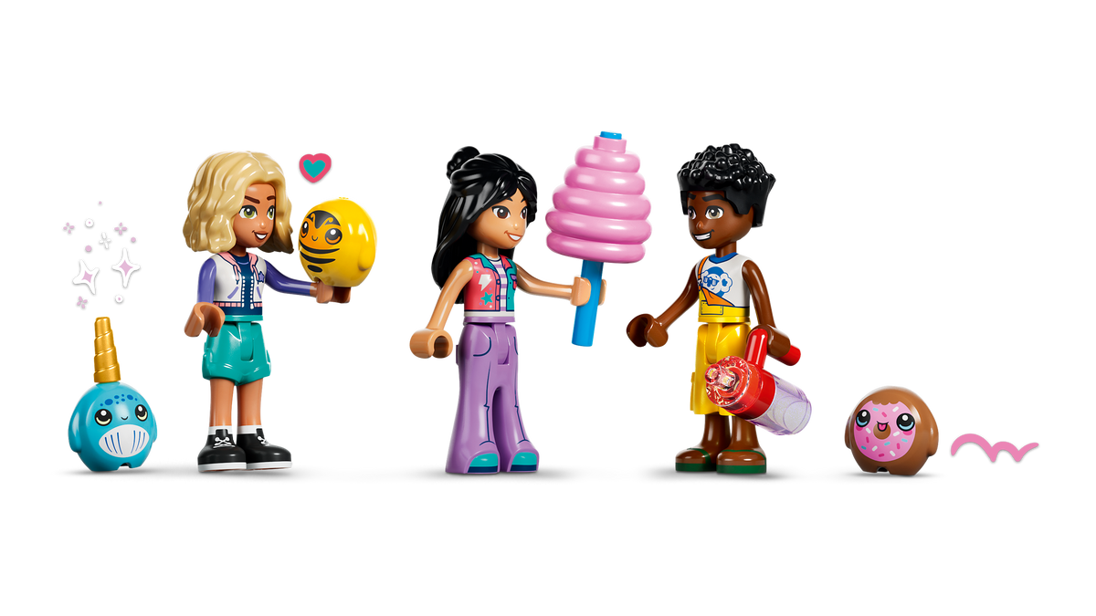 LEGO Friends 42700 Saldainių ir keksiukų apžvalgos ratas