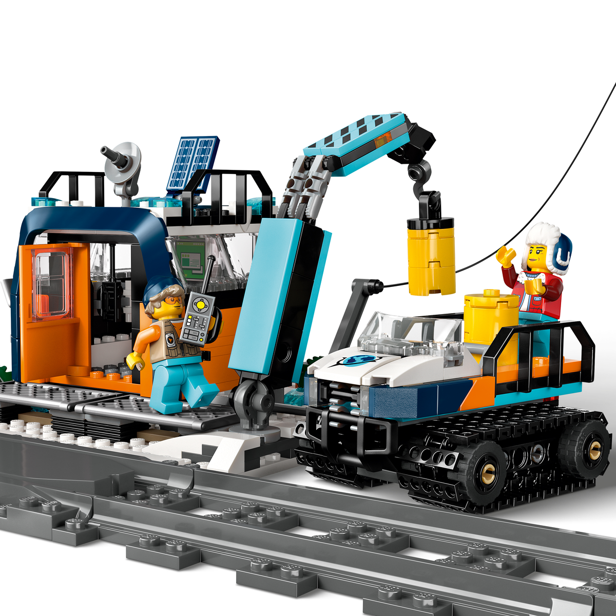 LEGO City 60470 Tyrinėtojų Arkties poliarinis ekspresas