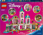 LEGO Disney 43267 Princesių pilis ir karališkieji augintiniai