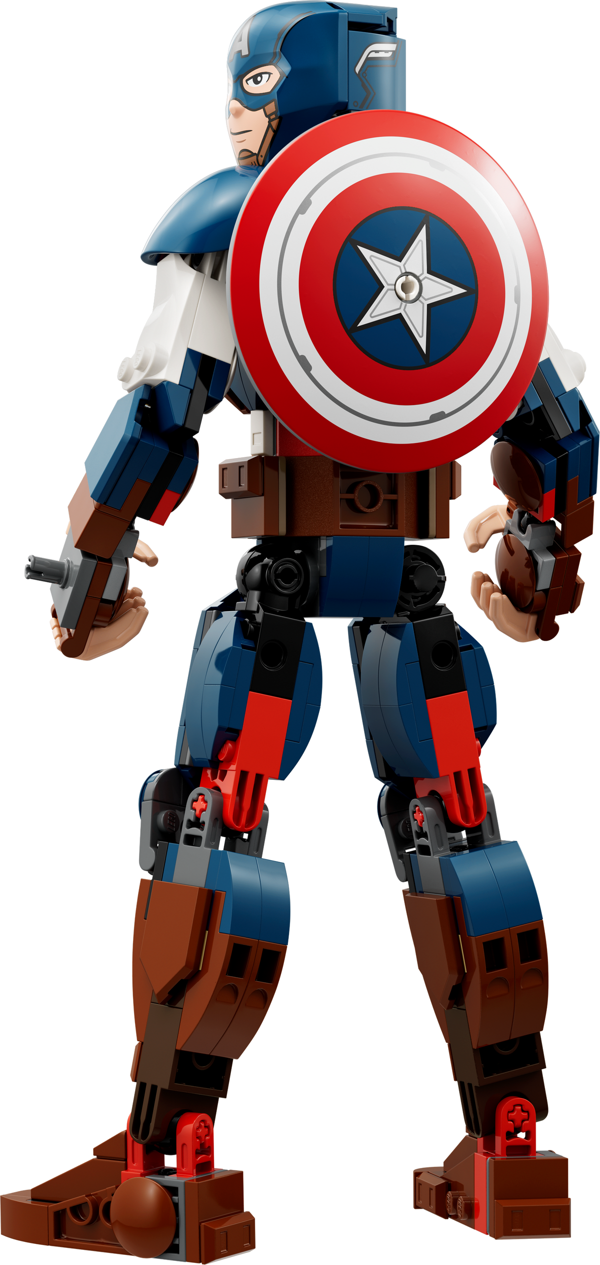 LEGO Marvel 76258 Kapitonas Amerika – surenkama figūra