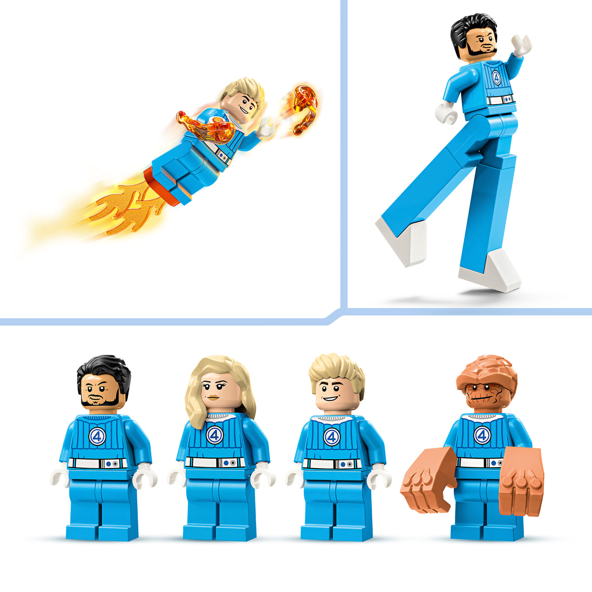 LEGO Marvel 76316 Fantastiškasis ketvertas prieš Galaktą – surenkama figūra