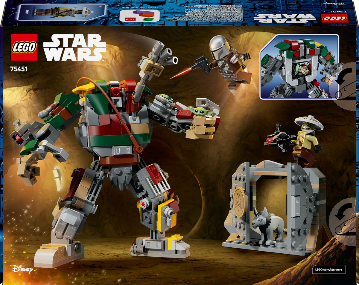 LEGO Star Wars 75451 Kova su sargybos droidu prie Hatų rūmų