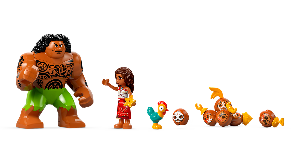 LEGO Disney 43258 Vaianos Kakamorų barža