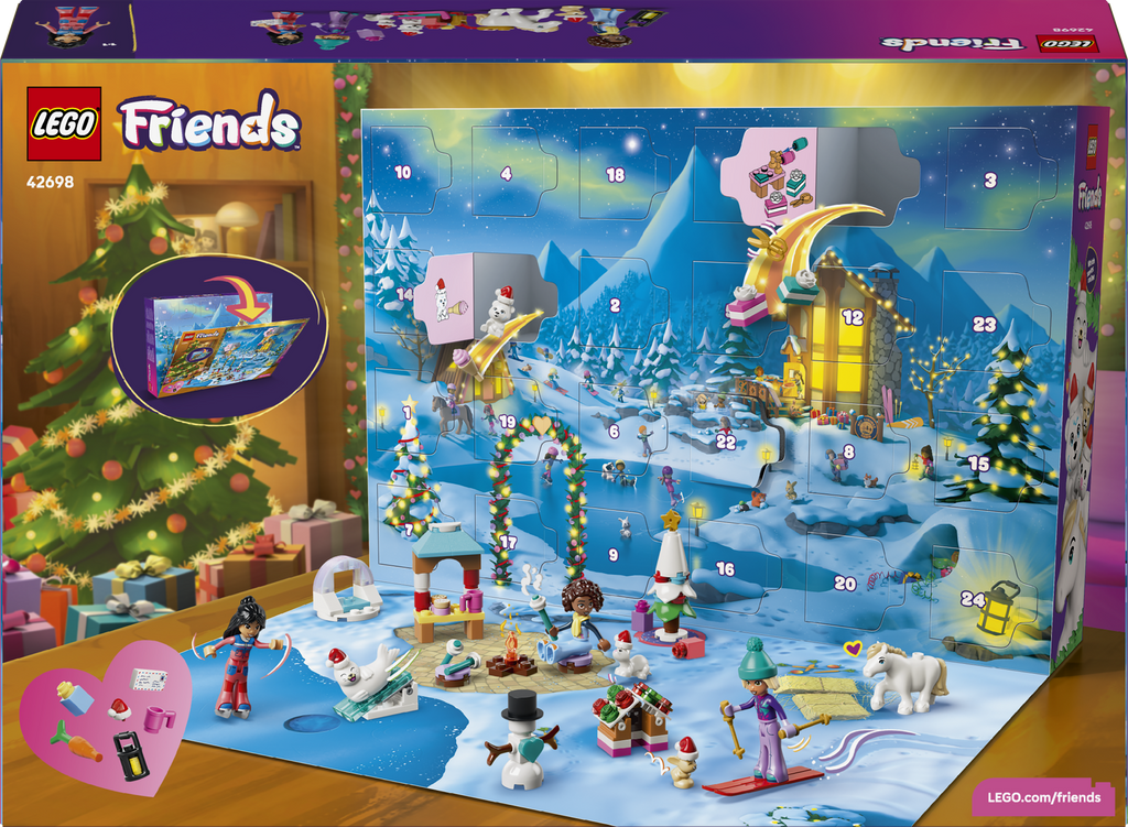 LEGO Friends 42698 Advento kalendorius 2026