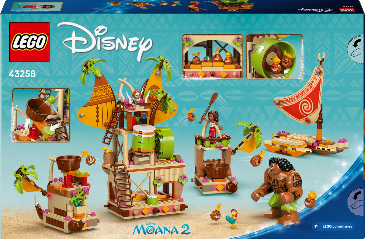 LEGO Disney 43258 Vaianos Kakamorų barža