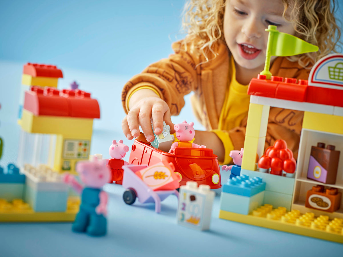 LEGO DUPLO 10434 Kiaulytės Pepos prekybos centras