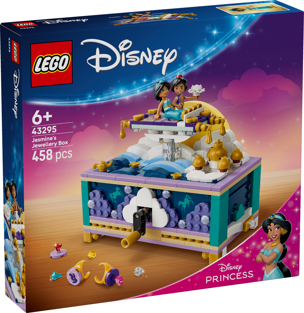 LEGO Disney 43295 Jazminos papuošalų dėžutė
