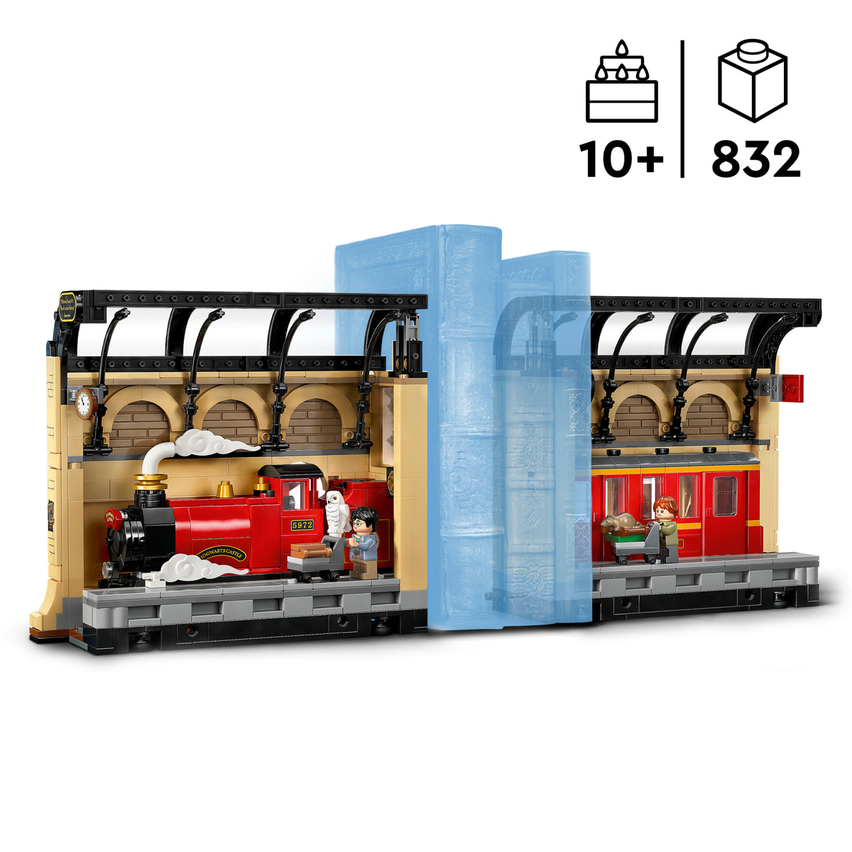 LEGO Harry Potter 76450 Knygų lentynos intarpas: Hogvartso ekspresas