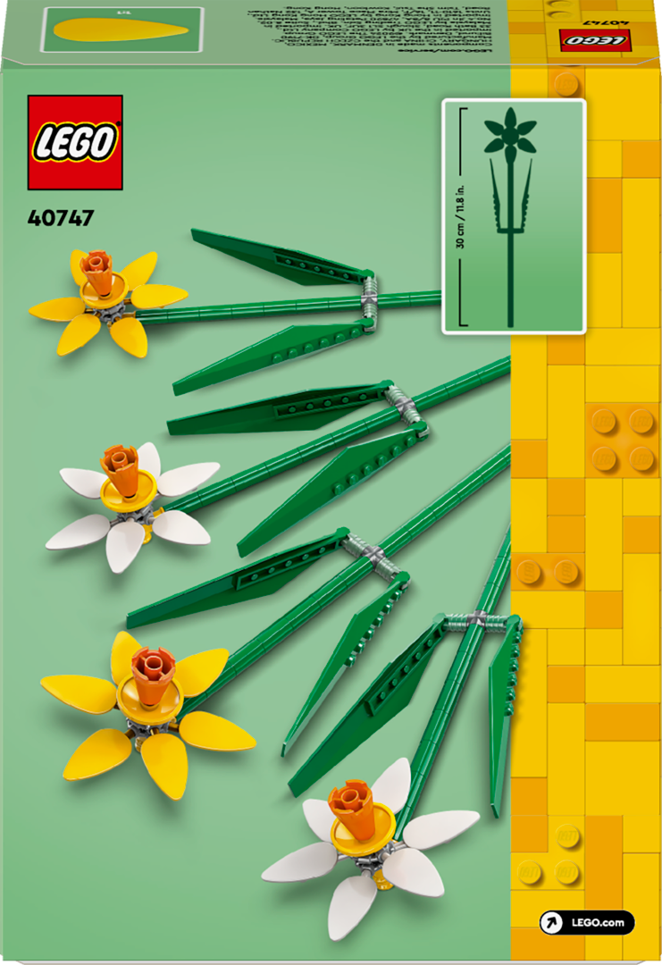LEGO Botanicals 40747 Narcizai