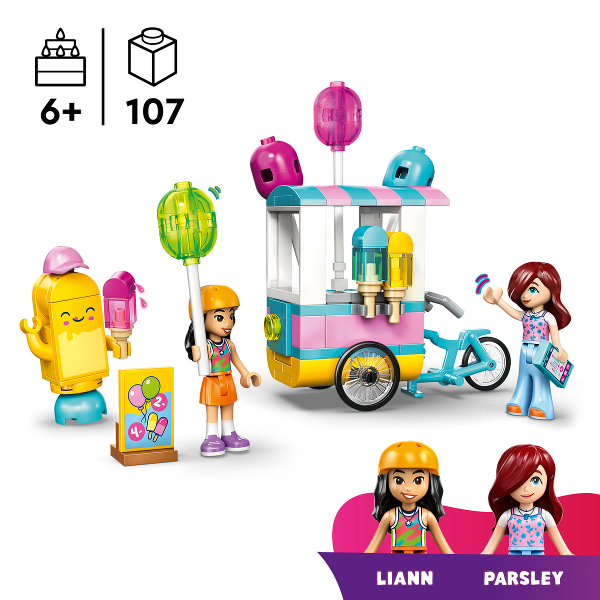 LEGO Friends 42692 Ledų ir balionų kioskas
