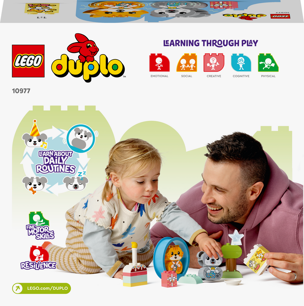 LEGO DUPLO 10977 Mano pirmasis šuniukas ir kačiukas su garsais