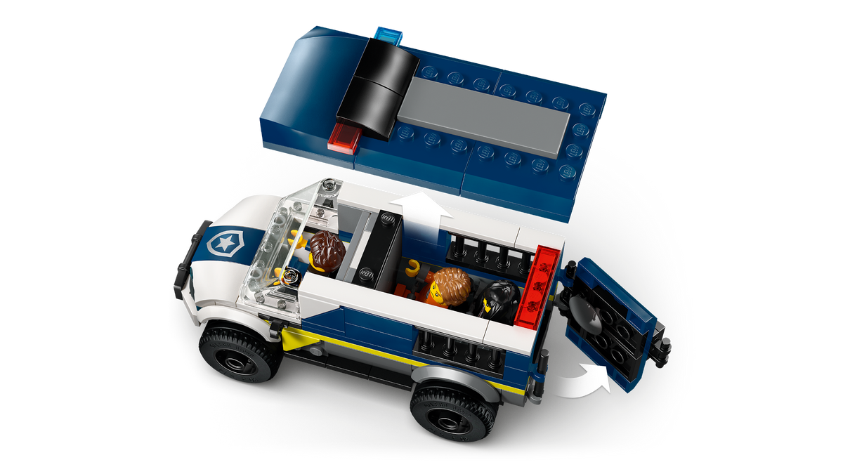 LEGO City 60479 Policijos kalinių pervežimo furgonas