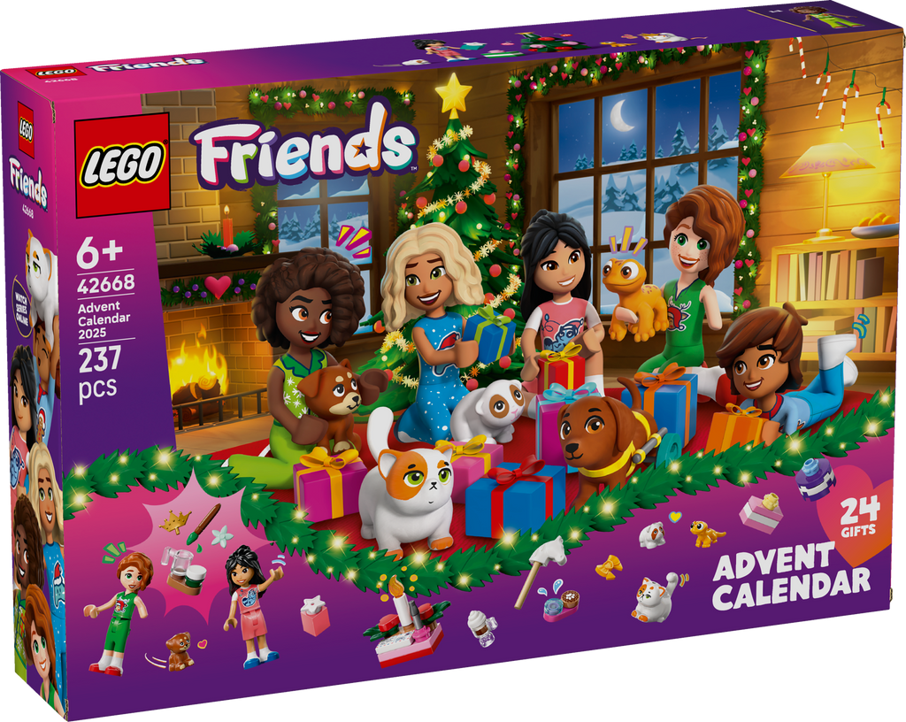 LEGO Friends 42668 Advento kalendorius 2025