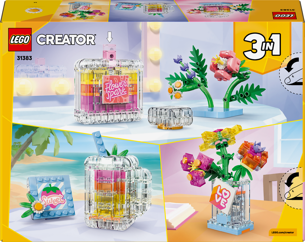 LEGO Creator 31383 Gėlėtas kvepalų buteliukas