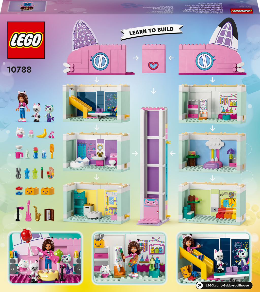 LEGO Gabby's Dollhouse 10788 Gabės lėlių namelis