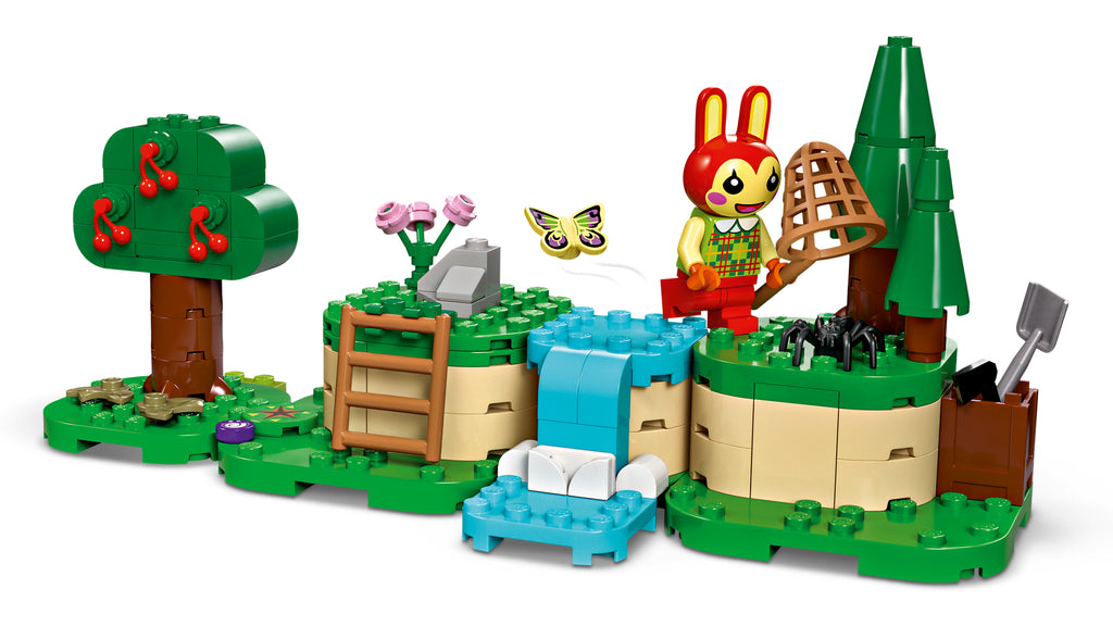 LEGO Animal Crossing 77047 Bunnie pramogos lauke