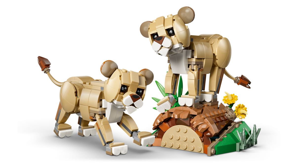 LEGO Creator 31386 Laukiniai gyvūnai: didingas liūtas