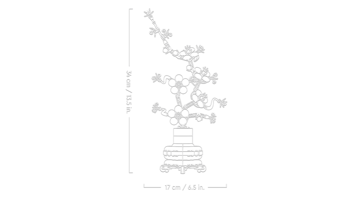 LEGO Botanicals 10369 Slyvos žiedai